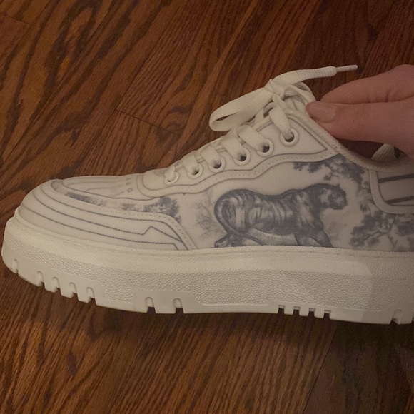 Christian Dior Addict sneaker in French blue - Picture 9 of 10